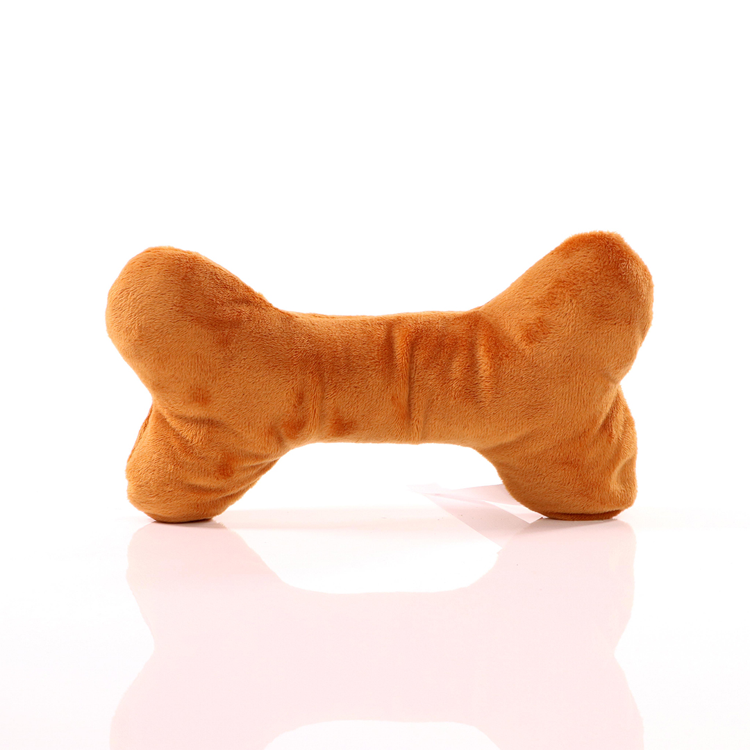 M170009-Dog toy bone-brown-one size