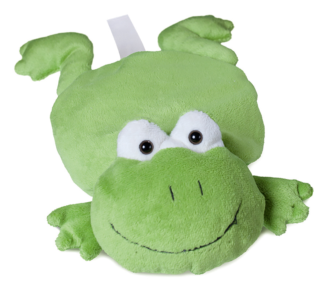 plush frog for grain cushions