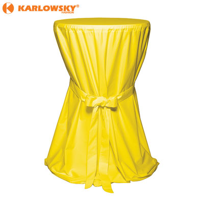 Table throw - - - yellow