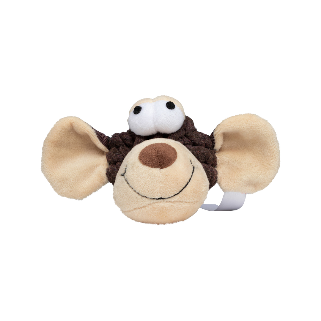 Dog toy knotted animal monkey