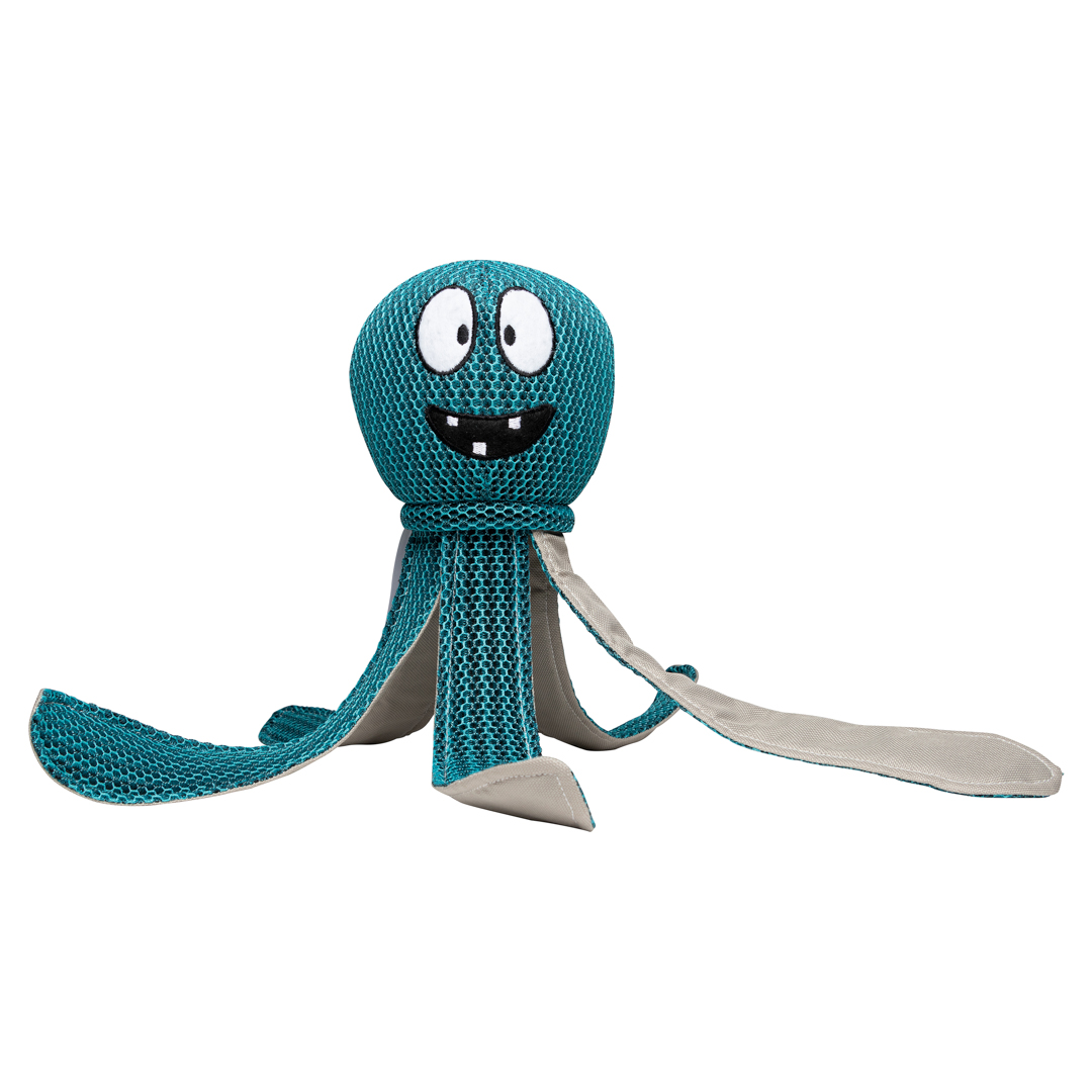 Dog toy octopus bubbles