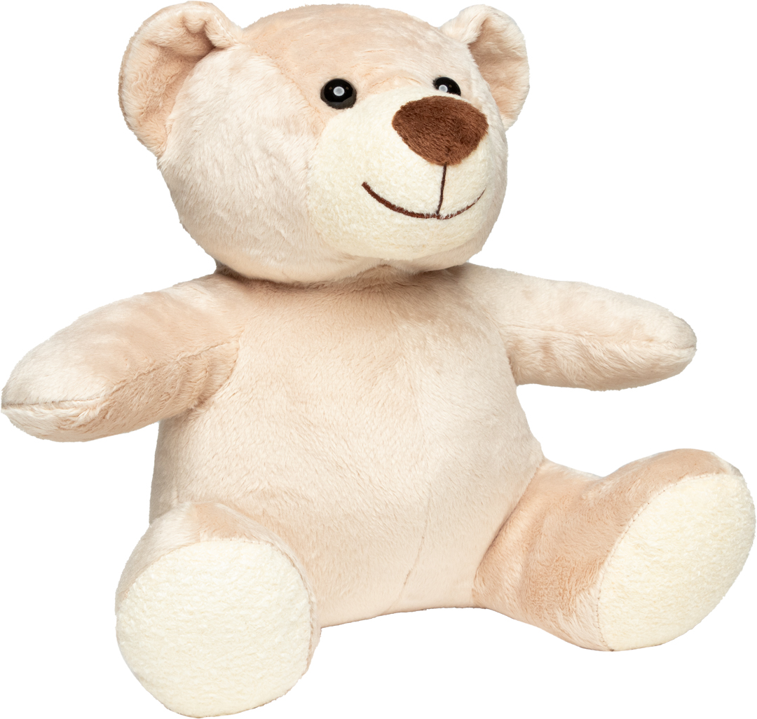 Plush bear Siggi L beige
