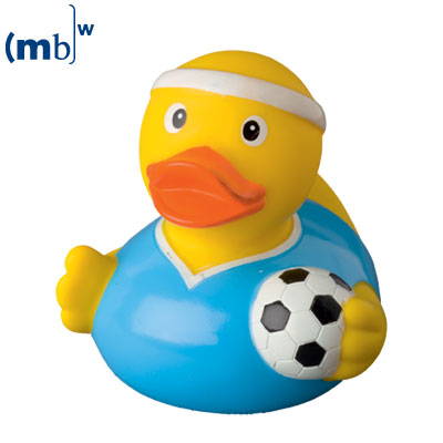 squeaking duck footballer