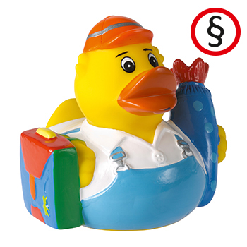 squeaking duck school starter boy