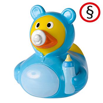squeaking duck baby boy