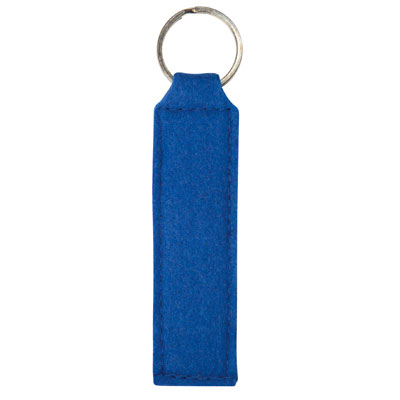 felt key ring pendant rectangle