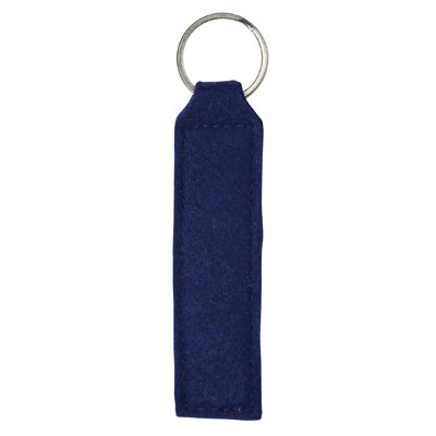 felt key ring pendant rectangle