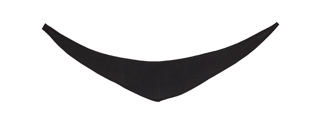 Bandana black S