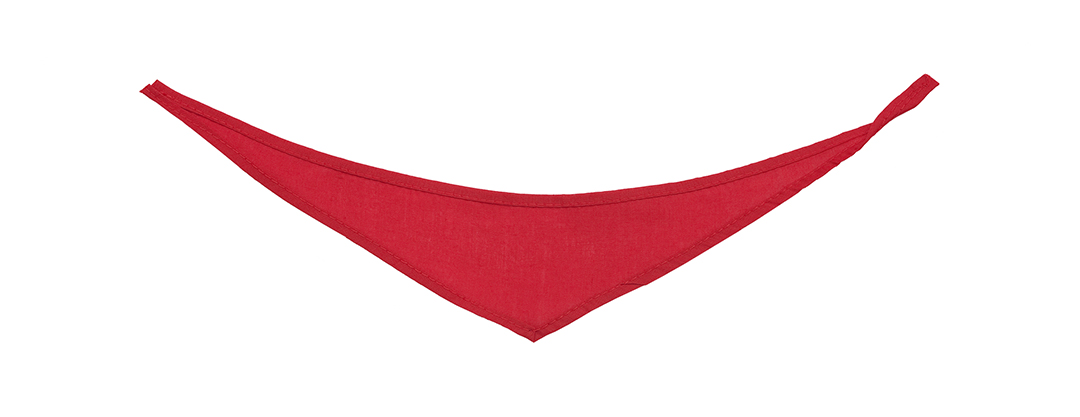 Bandana red S