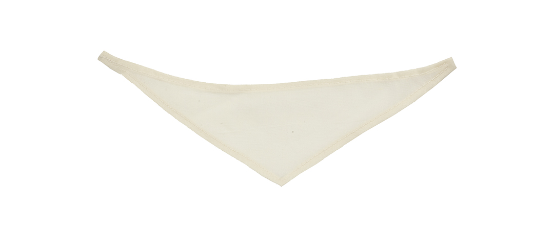 Bandana ecru XS