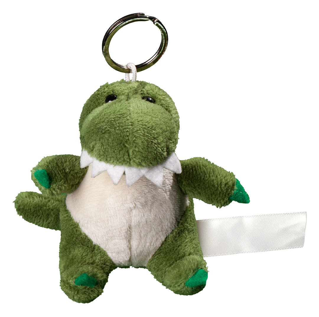 plush keychain crocodile