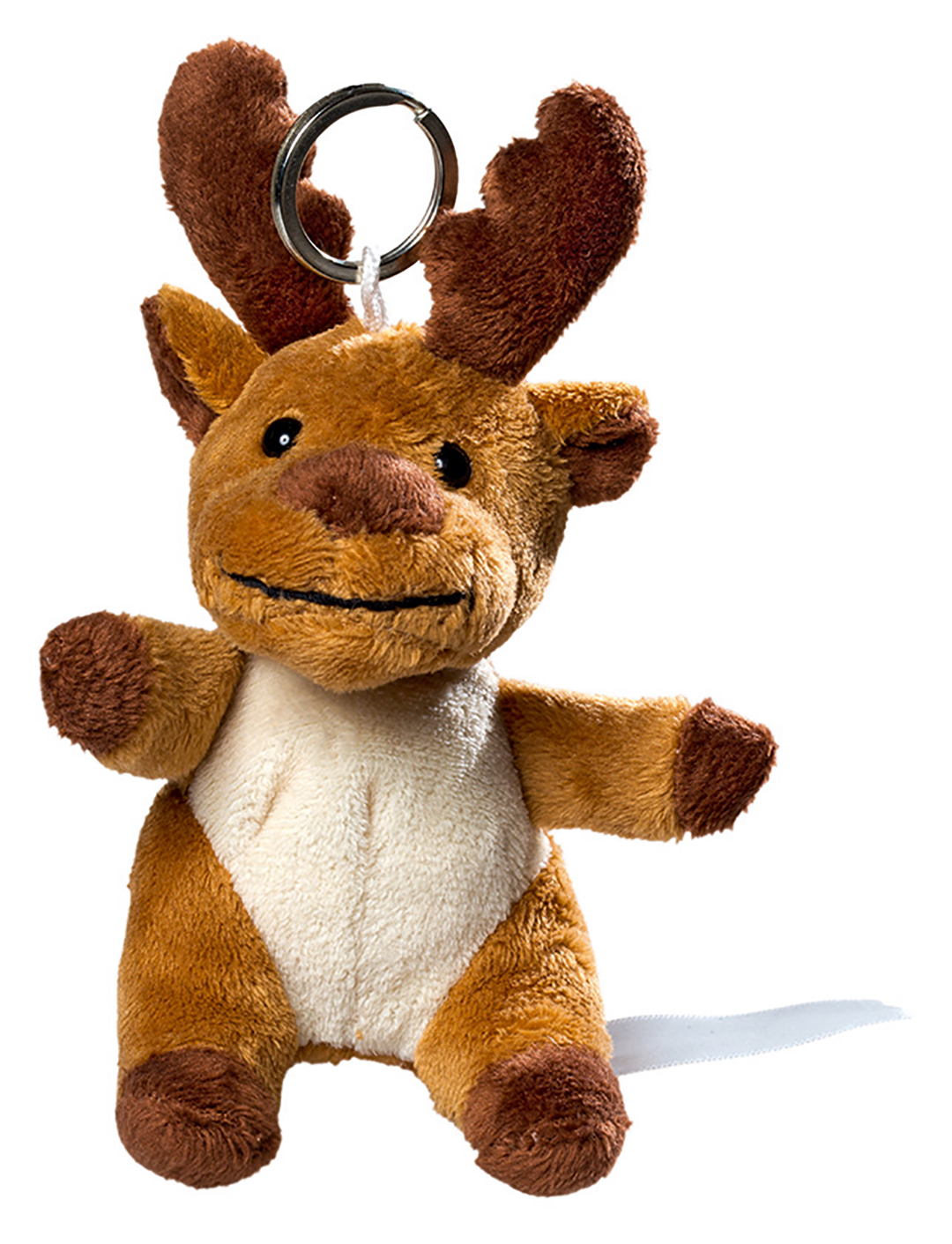 plush keychain moose