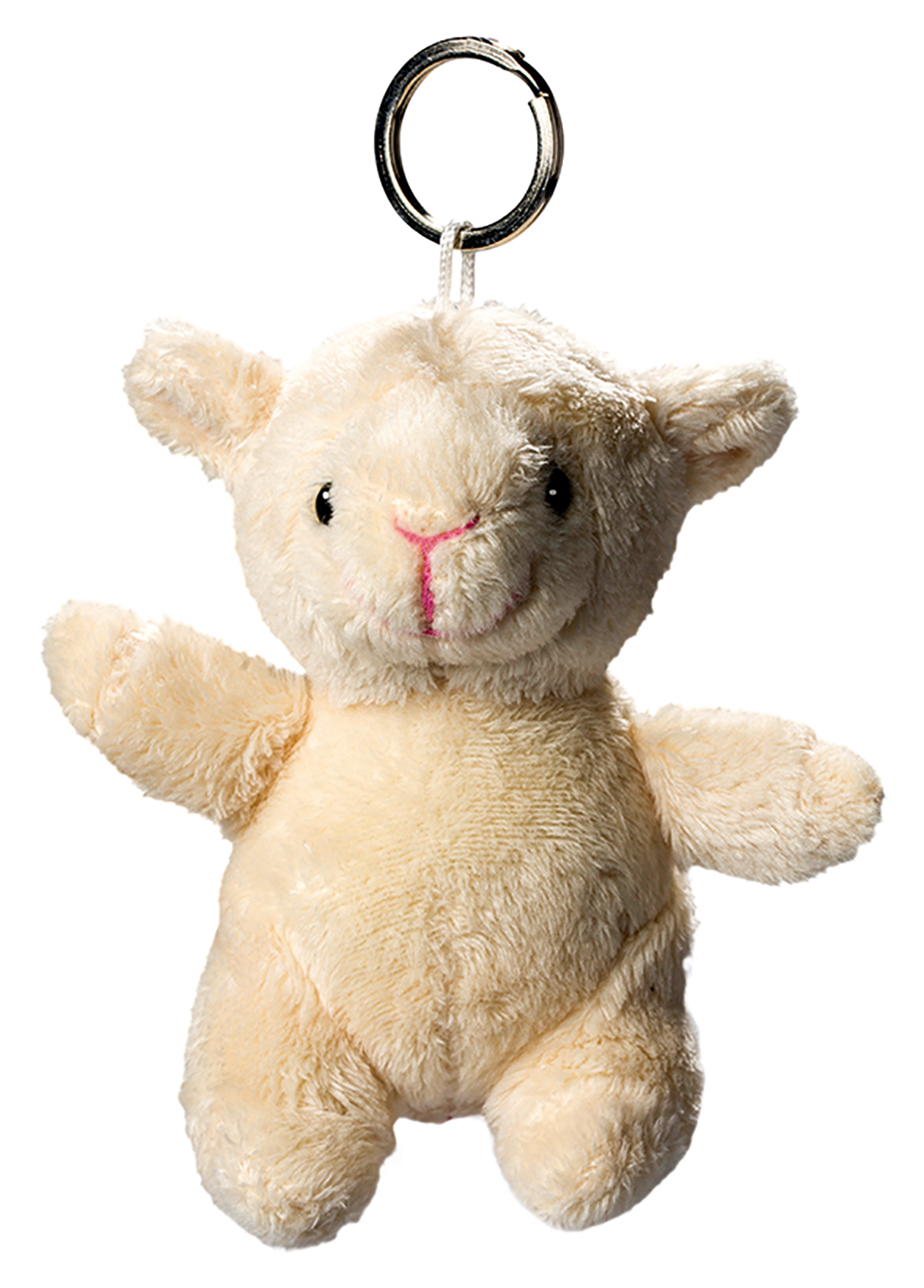 plush sheep with keychain