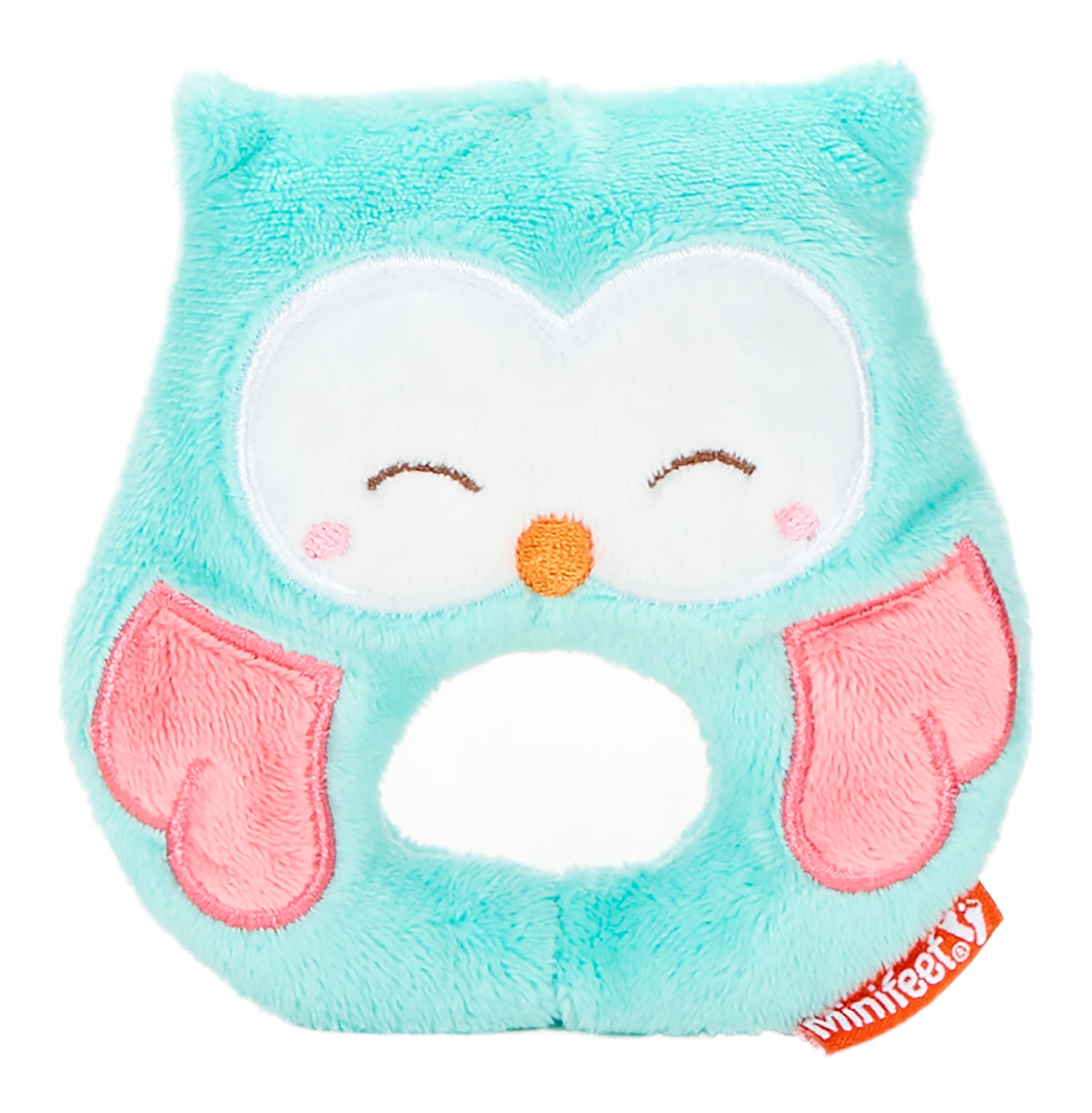 Owl with a rattle