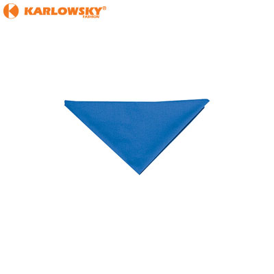 Triangle scarf - - - azur