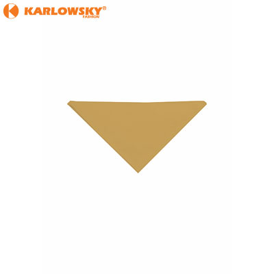 Triangle scarf - - - ochre