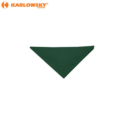 Triangle scarf - - - forest green