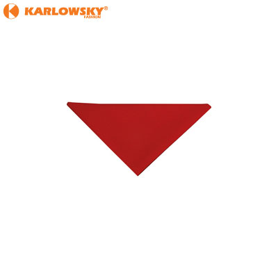 Triangle scarf - - - red