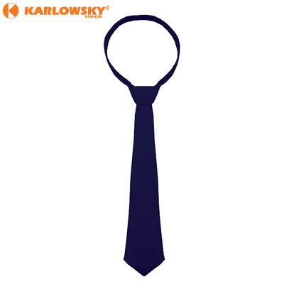 Neck tie - - - navy blue