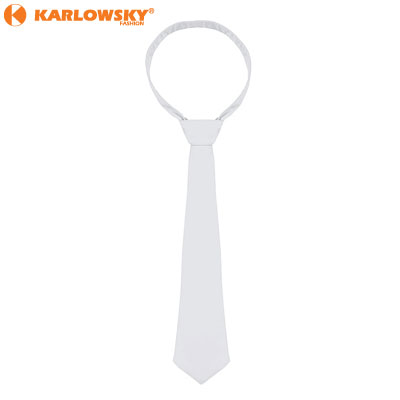 Neck tie - - - white
