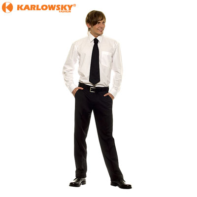 Mens trousers - Basic - black