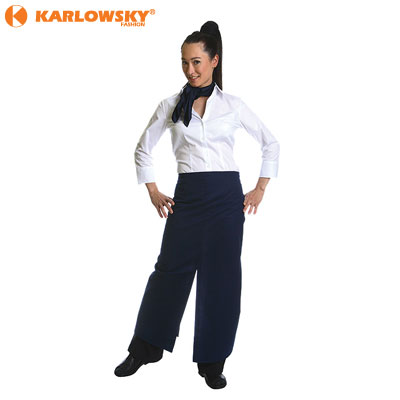Bistro apron - Monza - navy blue