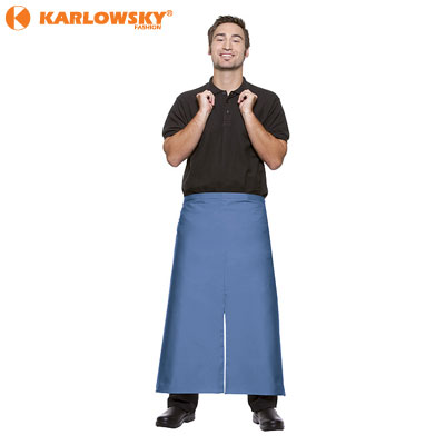 Bistro apron - Monza - greyblue