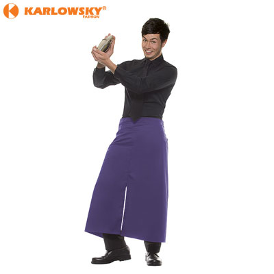 Bistro apron - Monza - lilac