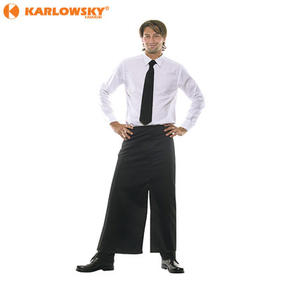Bistro apron - Monza - black