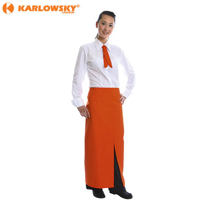 Bistro apron - Monza - orange