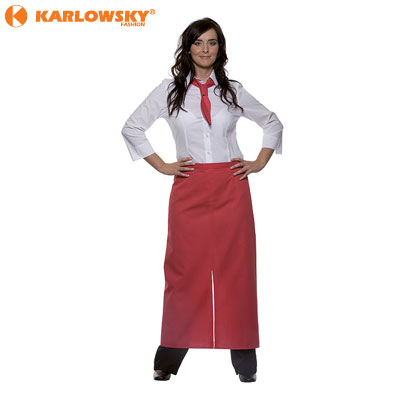 Bistro apron - Monza - magenta