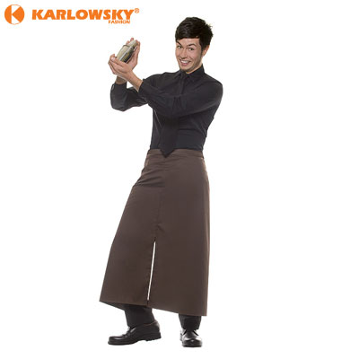 Bistro apron - Monza - light brown