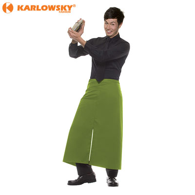 Bistro apron - Monza - light green