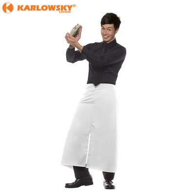 Bistro apron - Monza - white