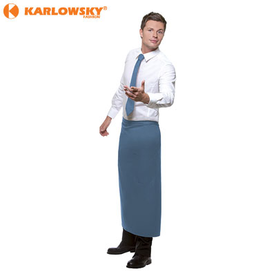 Bistro apron - Palermo - greyblue