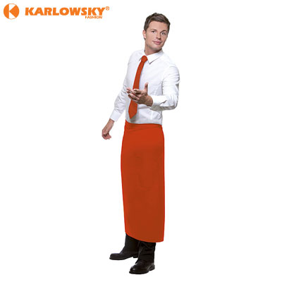 Bistro apron - Palermo - orange