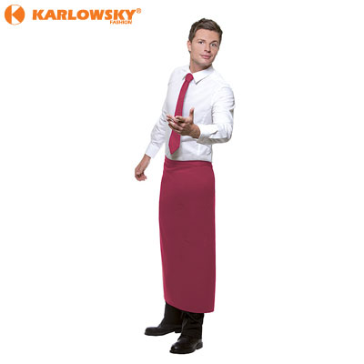 Bistro apron - Palermo - magenta