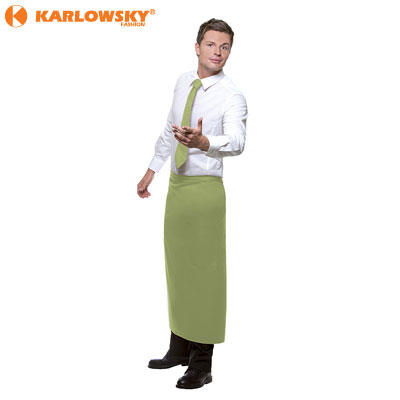 Bistro apron - Palermo - apple green