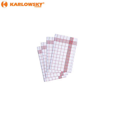 Dish towel - - - red/white