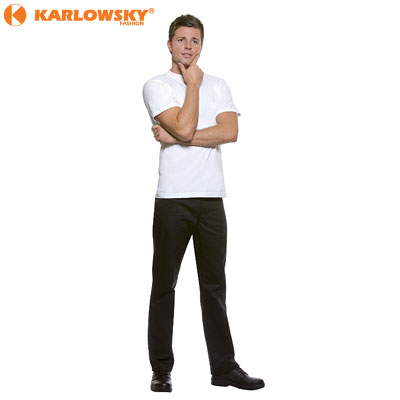 Mens trousers - MANOLO - black