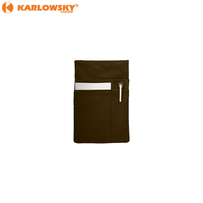 Cash holder - - - dark brown
