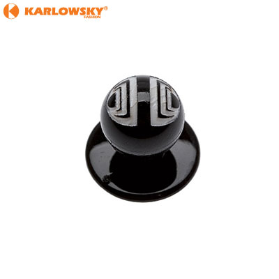 Buttons - Motif - black with motif