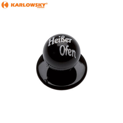 Buttons - Hei?er Ofen - black Hei?er Ofen