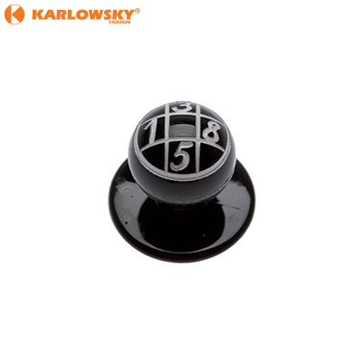 Buttons - Sudoku - black with Sudoku