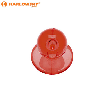 Buttons - transparent - red transluscent