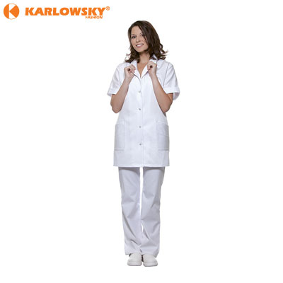 Ladies workcoat - Svenja - white