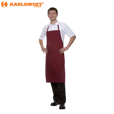 Bib apron - Great Britain - bordeaux