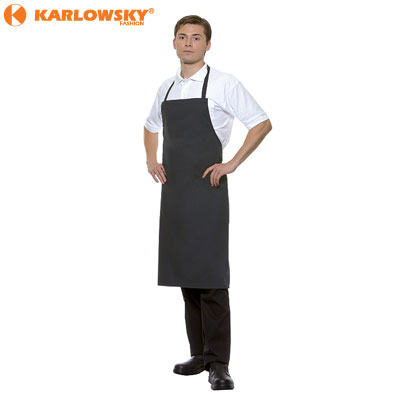 Bib apron - Great Britain - grey