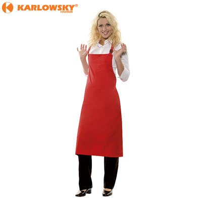 Bib apron - Graz - red
