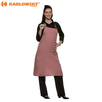 Bib apron - Faro - rosewood